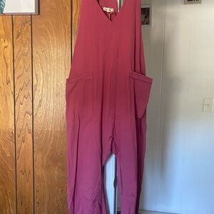 Women's Pink Jumpsuit
